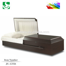 hot sale American black brown cinerary casket